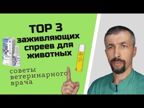 Видео: Обработка ран у животных.