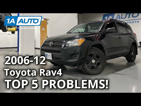 Видео: 5 главных проблем внедорожника Toyota RAV4 3-го поколения 2006-2012