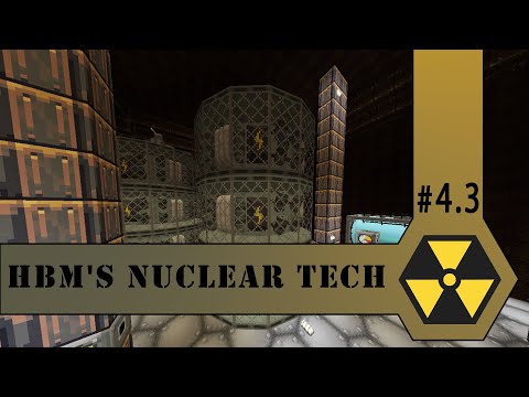 Видео: ☢ Обзор мода Hbm's Nuclear Tech | Часть 4.3 | Ватцз | Minecraft 1.7.10