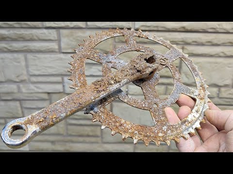 Видео: Узнав этот секрет ты никогда не выкинешь звездочку от старого велосипеда. Гениальная идея