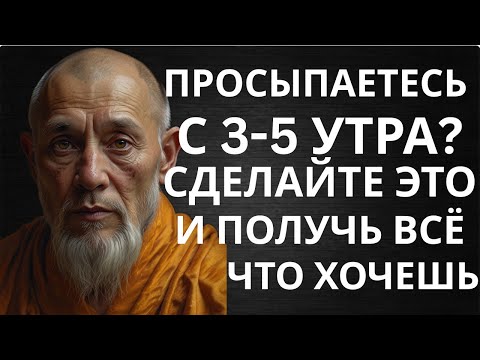Видео: Если вы просыпаетесь с 3-5 утра, сделай одну вещь, и получите всё что захотите!