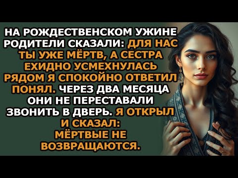 Видео: на семейной вечеринке родители сказали  «для нас ты уже мёртв»  я просто улыбнулся и налил себе
