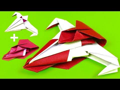 Видео: Как оригами комбинированные машинки 6 🟩 мини машинку превратить в истребитель
