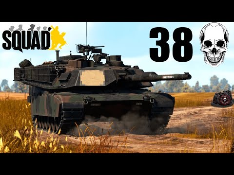 Видео: M1A2 Abrams ни шанса не оставил | 38 kills | Squad 6.0