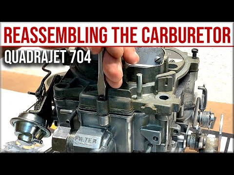 Видео: Подробная сборка карбюратора QUADRAJET