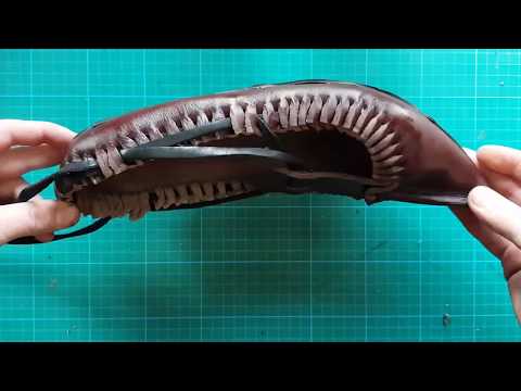 Видео: Цървули ръчно изработени/ Handmade bulgarian traditional shoes Tsarvuli