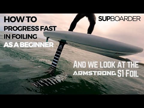 Видео: Как быстро достичь прогресса в фойлинге новичку — с Armstrong Step 1