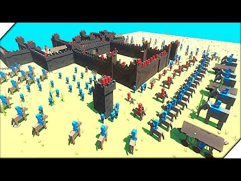 Видео: АТАКА НА СЕКРЕТНУЮ КРЕПОСТЬ-Игра Ancient Warfare 3 # 5 Эпические битвы солдатиков.