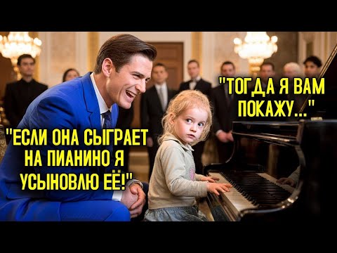 Видео: Если она сыграет на пианино, я её удочерю! — смеялся директор.. пока бедная девочка не начала играть