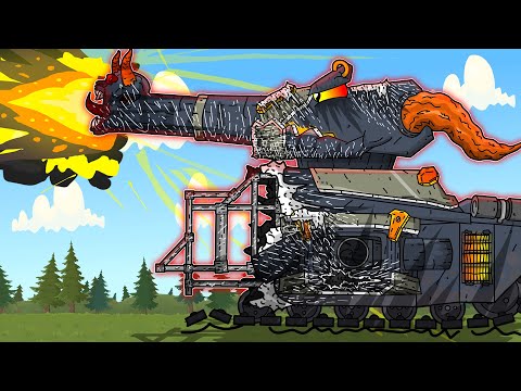 Видео: БЕССМЕРТНЫЙ ЛЕВИАФАН - Танковое Побоище в АДСКИХ Подземельях - Мультики про Танки