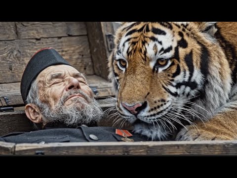 Видео: ОГРОМНЫЙ ТИГР ВЫШЕЛ ИЗ ТАЙГИ ВО ВРЕМЯ ПОХОРОН ЕГЕРЯ И НАПРАВИЛСЯ ПРЯМИКОМ К ГРОБУ