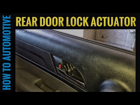 Видео: Замена привода замка задней двери на Honda CR-V 2007-2011 годов выпуска