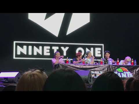 Видео: NINETY ONE fan meeting часть 2