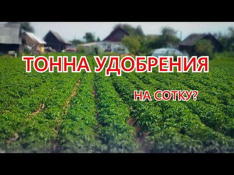 Видео: Подготовка почвы для посадки картофеля (вспашка, внесение органических и минеральных удобрений)
