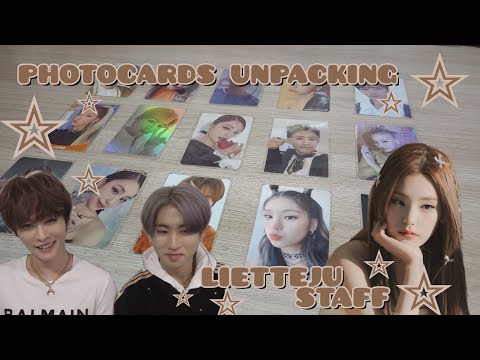 Видео: Распаковка карт Stray Kids & Itzy #2  |  K-pop photocards unpacking 🎀
