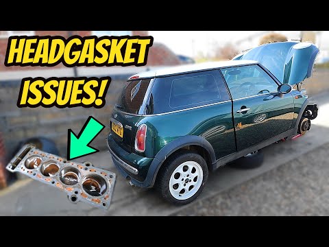 Видео: Замена прокладки головки блока цилиндров Mini Cooper!