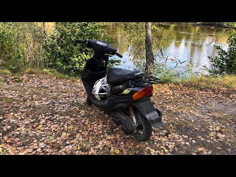 Видео: ПОКАТУШКА НА МОПЕДЕ YAMAHA JOG 