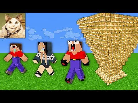 Видео: 🌊🚽ЦУНАМИ ИЗ БУ ИСПУГАЛСЯ В МАЙНКРАФТ! | Глазастая Морда Minecraft