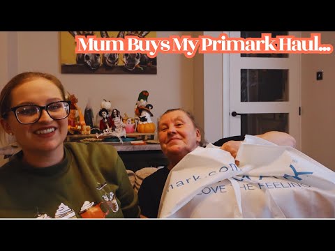Видео: Мама покупает мой Primark Haul