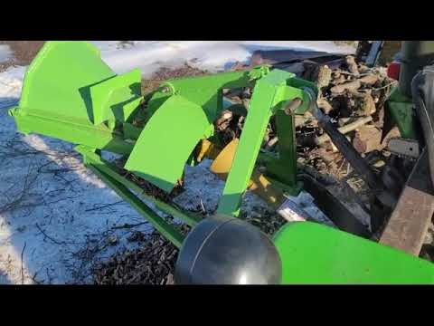 Видео: Шнековый щепорез , первая проба работы с Catmann XD 35.4