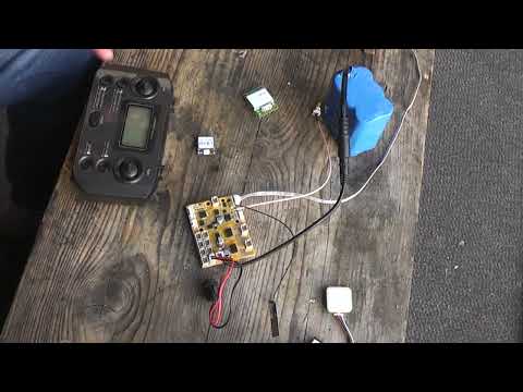 Видео: Подключение GPS модулей  BN-220, BE-220 и HT(VK) 2828U8G5LF к кораблику D19