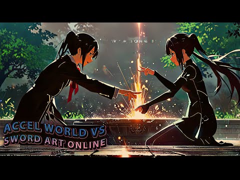 Видео: БЕСЕДЫ У ФОНТАНА и СМЕРТЕЛЬНЫЙ ДАНЖ | Accel World VS SAO Deluxe #11
