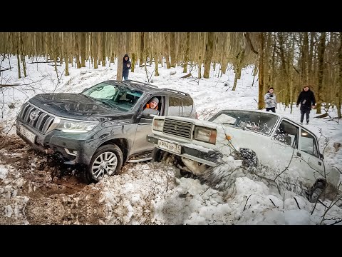 Видео: ТАКОГО НЕ ЖДАЛИ! ВАЗ 2107 4х4 против НИВЫ и КРУТЫХ ИНОМАРОК в OFFROAD