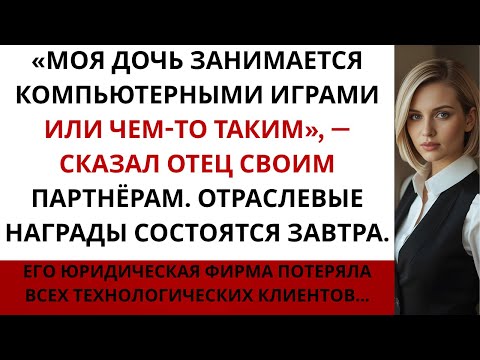 Видео: На деловом гала-вечере отца на моём бейдже было написано «IT-поддержка» — а затем главный спикер...