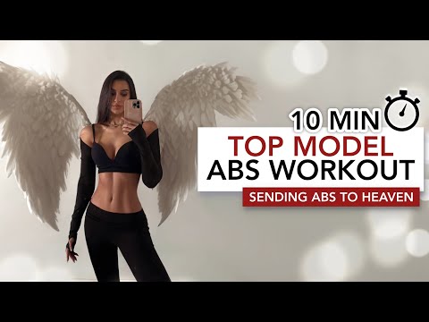 Видео: 10 MIN TOP MODEL ABS WORKOUT | Очерченный пресс как у модели | Eylem Abaci