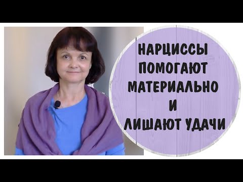 Видео: Нарциссы вам помогают материально и лишают удачи