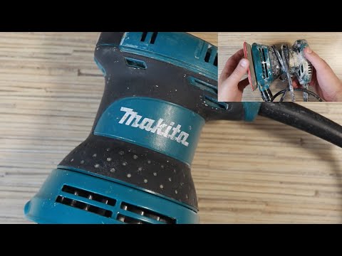 Видео: Странный ремонт на орбитальной станции(MAKITA BO5030)