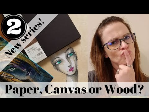 Видео: ЛУЧШИЕ ПОВЕРХНОСТИ ДЛЯ ВАШИХ ХУДОЖЕСТВЕННЫХ ПРОЕКТОВ В СМЕШАННОЙ ТЕХНИКЕ (для начинающих)!