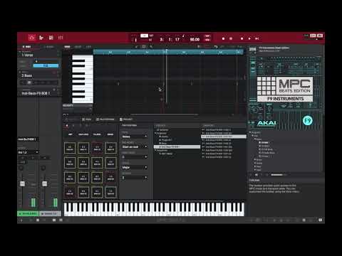 Видео: Как сделать бит в MPC BEATS
