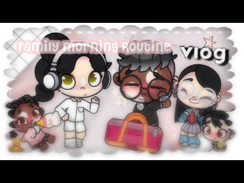 Видео: 🎀Утренняя рутина семьи🧸￼Family Morning Routine🤍 Avatar World✨￼