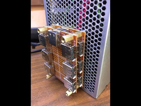 Видео: Мощная USB зарядка из компьютерного блока питания