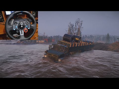 Видео: Восстановленные тюнинг ателье гараж (низина, Мен) | Voron D-53233 | SnowRunner | Logitech G29