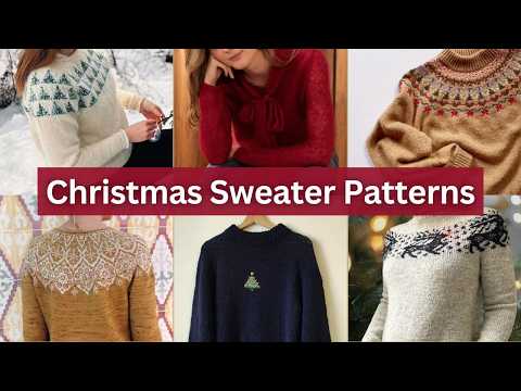 Видео: 12 потрясающих рождественских свитеров, которые стоит связать в этом году!