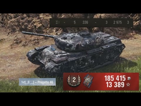 Видео: World of Tanks мир танков играю на Progetto 46 #2