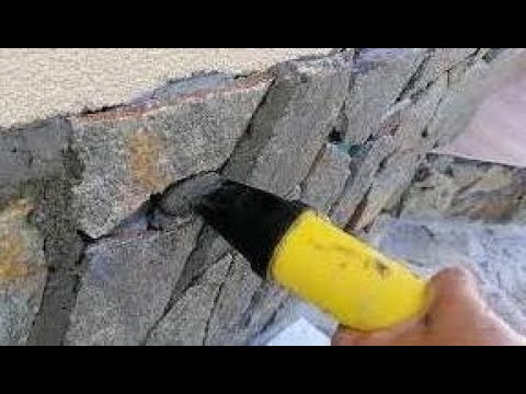 Видео: Фугиране на външна каменна облицовка на стена | Направи си сам | DIY ideas💓👍