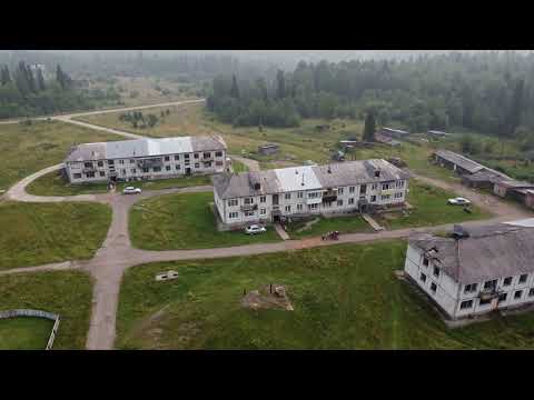 Видео: красивый полет 4K  DJI Mini 2  над станцией Кемчуг