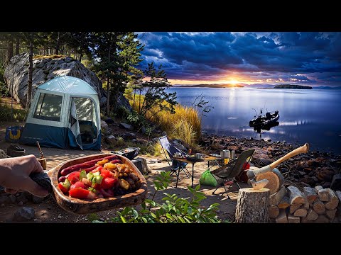 Видео: НА РЫБАЛКУ В НОВЫЕ МЕСТА//ТИХИЙ ОТДЫХ В КРАСИВОМ МЕСТЕ//ПРИРОДА РАДУЕТ