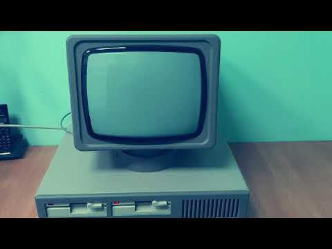 Видео: Robotron 1715M включаем 30 летний компьютер из ГДР