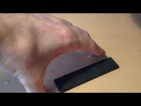 Видео: Небольшой заточной камень от Opinel (natural sharpening stone)