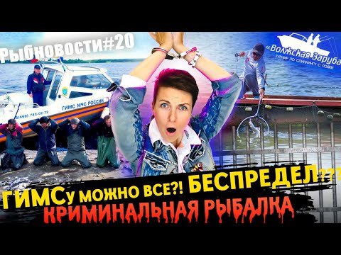 Видео: РЫБНОВОСТИ №20 ГИМС теперь может всё! Кого уже ПРИНЯЛИ? ВОЛЖСКАЯ ЗАРУБА и сплошной КРИМИНАЛ на воде!
