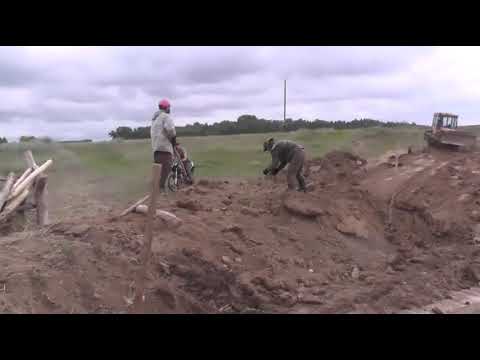 Видео: Бульдозер на Симаковском (костровом) пруду доделал работу. 14.08.2020