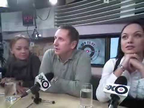 Видео: Мария Берсенева, Лена Перова интервью на радиостанции ЭхоМосквы part 1