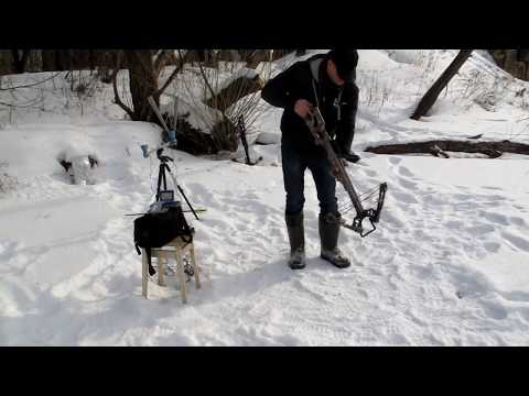 Видео: Замер скорости арбалетов.