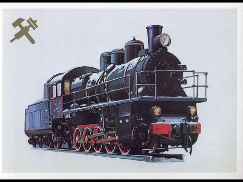 Видео: Паровоз Эу 702-89. Посвящается 45-летию  установки памятника "Паровоз" в г. Костанай.