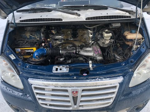 Видео: Другой взгляд на свап 2JZ в Газель