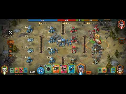 Видео: Bunker wars. 1 VS 3 на слабом герое. тактика победы